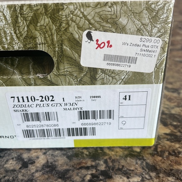 SCARPA ZODIAC PLUS GTX BACKPACKING BOOT SIZE 9 EU 41 - Picture 10 of 10